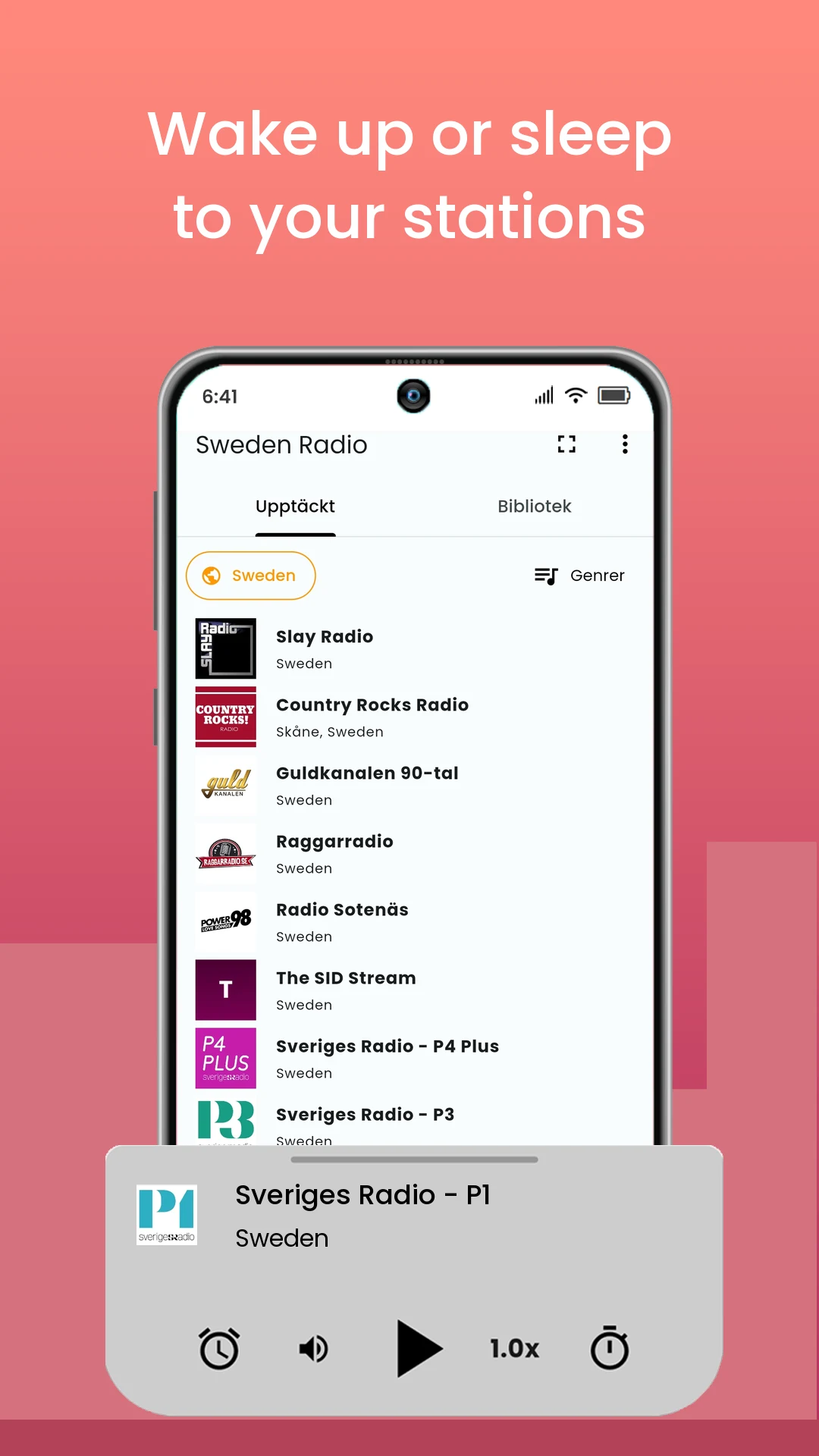Sweden Radio screenshot