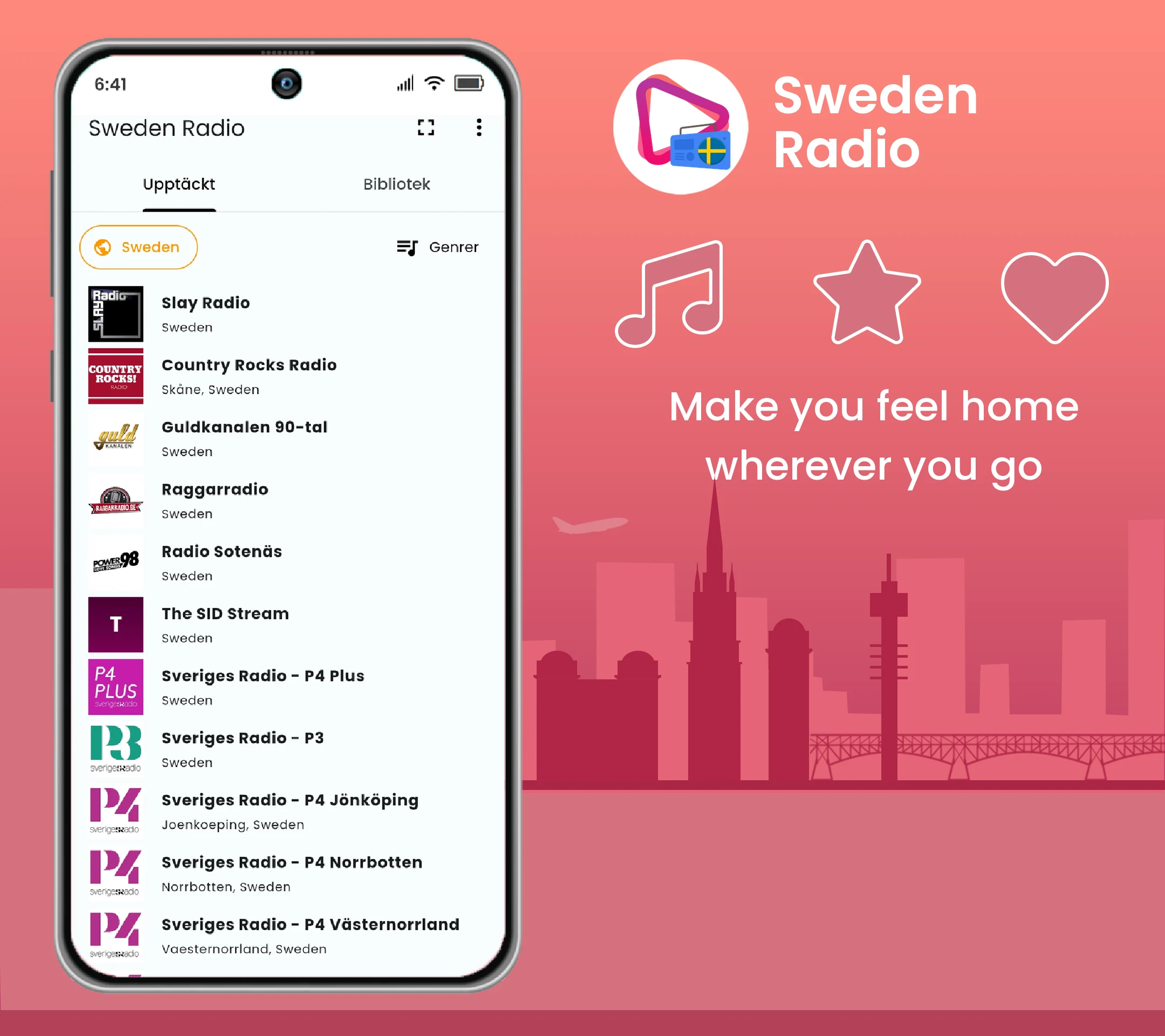 Sweden Radio screenshot